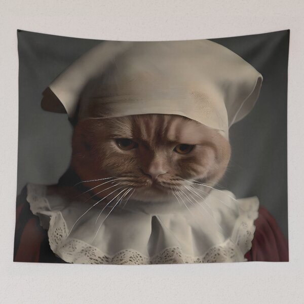 Item preview, Mrs. Tabitha Dustpaws designed and sold by catnip-and-co.