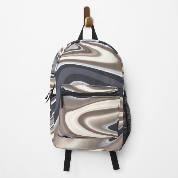 Item preview, Cool silver liquid paint marble pattern designed and sold by 1Celery.