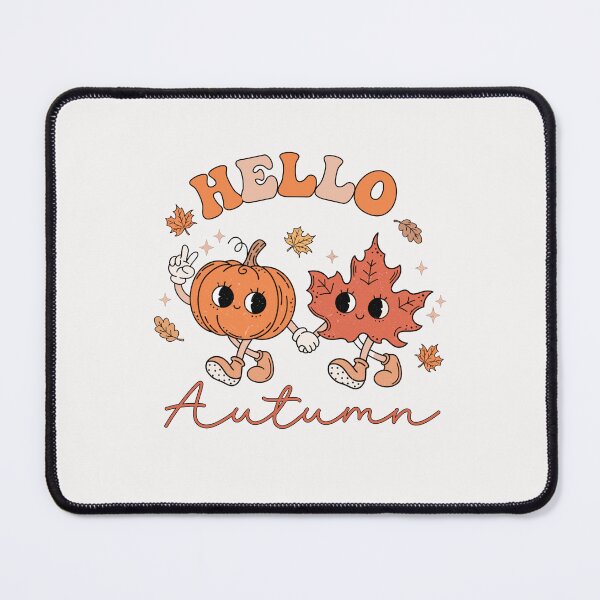 Item preview, Retro Hello Autumn designed and sold by HappyLifeCreate.
