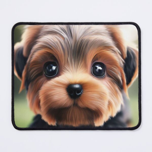 Item preview, Cute Yorkie - Cute Baby Animals designed and sold by baby-animal-art.