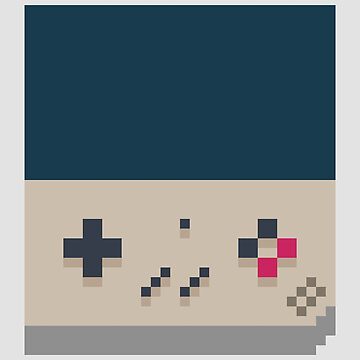 Artwork thumbnail, Retro Handheld Video Game (Grey) by Rukbook