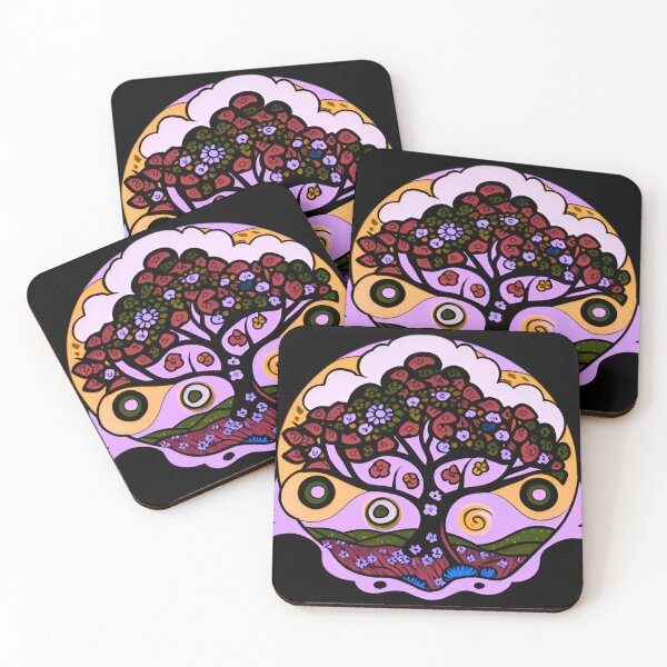 Item preview, Multi colour tree 2 designed and sold by RedWolfDisigne.