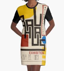 Bauhaus Poster I Graphic T-Shirt Dress
