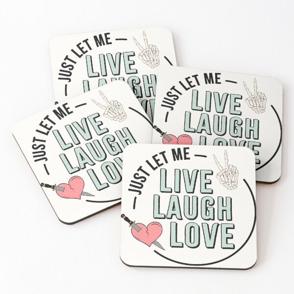 Item preview, JUST LET ME LIVE LAUGH LOVE designed and sold by Chalene Warner.