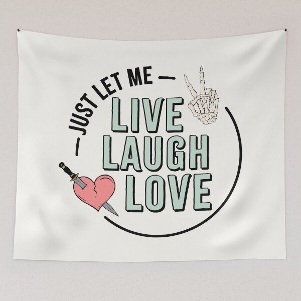 Item preview, JUST LET ME LIVE LAUGH LOVE designed and sold by Chalene Warner.