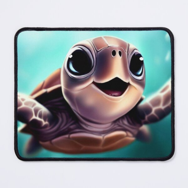 Item preview, Cute Sea Turtle - Cute Baby Animals  designed and sold by baby-animal-art.