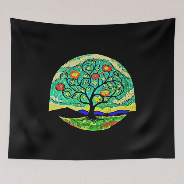 Item preview, Multi colour tree 3 designed and sold by RedWolfDisigne.