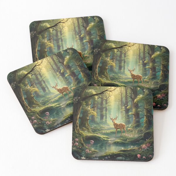 Item preview, Enchanted Whispers: Mystical Woodland  designed and sold by MystiCanvas.