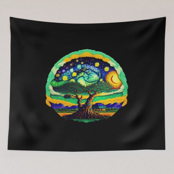 Item preview, Multi colour tree 5 designed and sold by RedWolfDisigne.