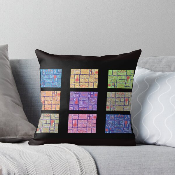 Item preview, Geometric abstract called ''Don't Be a Square'' designed and sold by Dorothea Neumann.