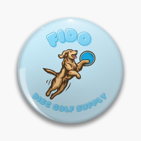 Item preview, FIDO Disc Golf Supply (Blue on Blue) designed and sold by FIDO-DG-Supply.