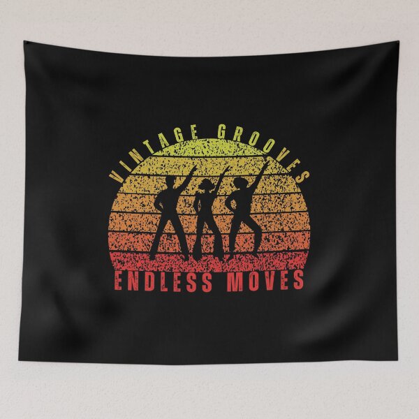Item preview, Vintage grooves endless moves | Retro sunset designed and sold by GediaPrints.