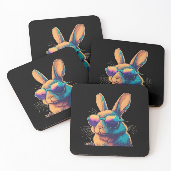 Item preview, Rabbit in sunglasses designed and sold by Pug-Obsession.