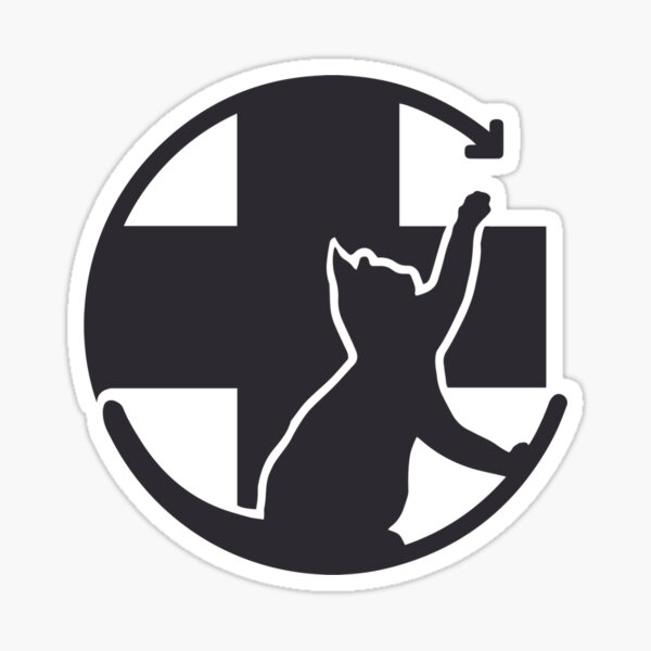 Item preview, Kitty CrusAIDe Logo - Black  designed and sold by KittyCrusAIDe.