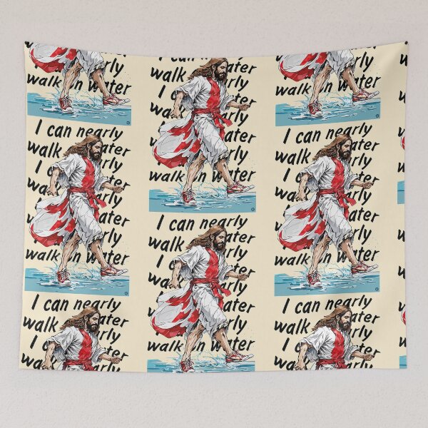 Item preview, Jesus walks on water designed and sold by Yuzik.