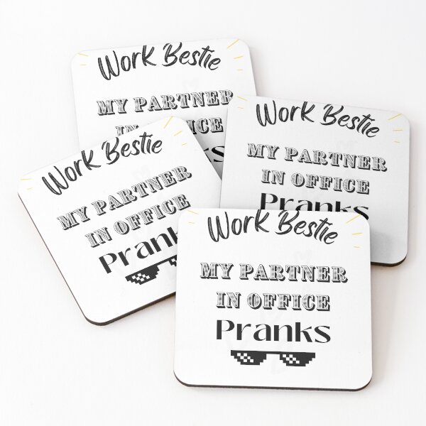 Item preview, Work Bestie, My Partner in Office Pranks designed and sold by InnovativeGFX.