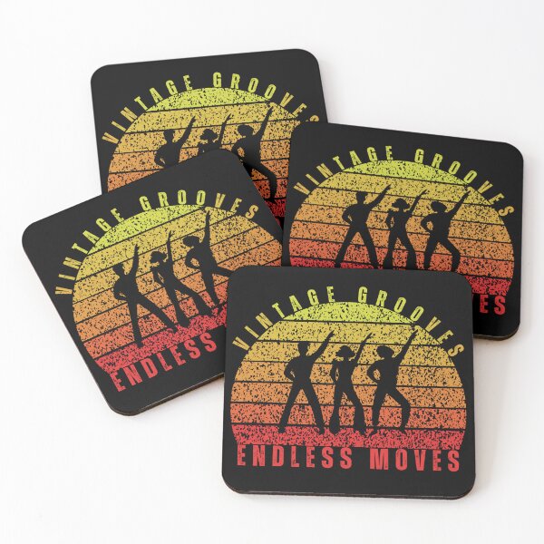 Item preview, Vintage grooves endless moves | Retro sunset designed and sold by GediaPrints.