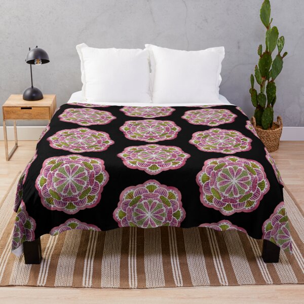 Item preview, Multi Color Mandala on Black designed and sold by CarrieBrose.