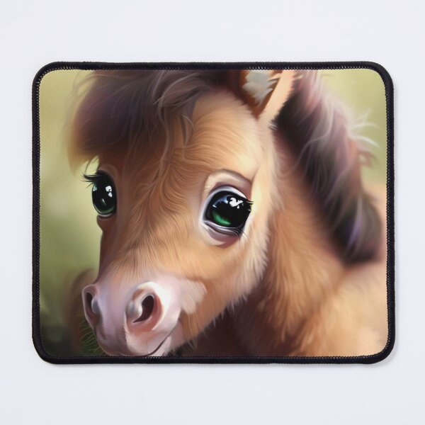 Item preview, Cute Pony - Cute Baby Animals designed and sold by baby-animal-art.