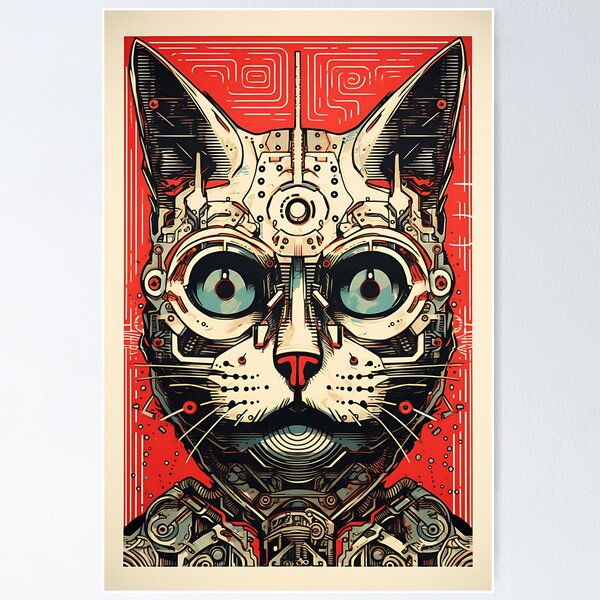 Item preview, Robo Cat designed and sold by Je-we.