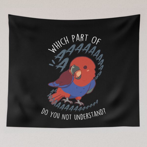 Item preview, Female Eclectus Parrot Aaaa designed and sold by Clara Hollins.