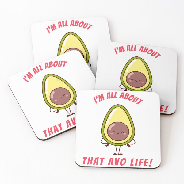 Item preview, I'm All About That Avo Life! - Funny Avacado Lover Addict Gift designed and sold by lildoodleshirts.