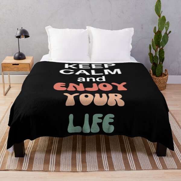 Item preview, Keep Calm and Enjoy Your Life designed and sold by YrtemmyS.