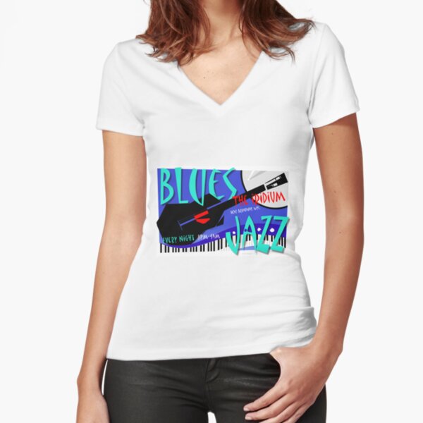 Fitted V-Neck T-Shirt