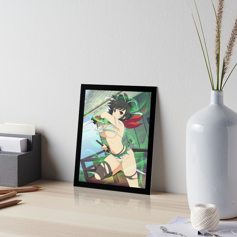 Asuka Senran Kagura Art Board Print for Sale by chochair