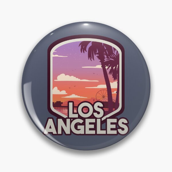 Item preview, Los Angeles California Sticker designed and sold by dustlight.