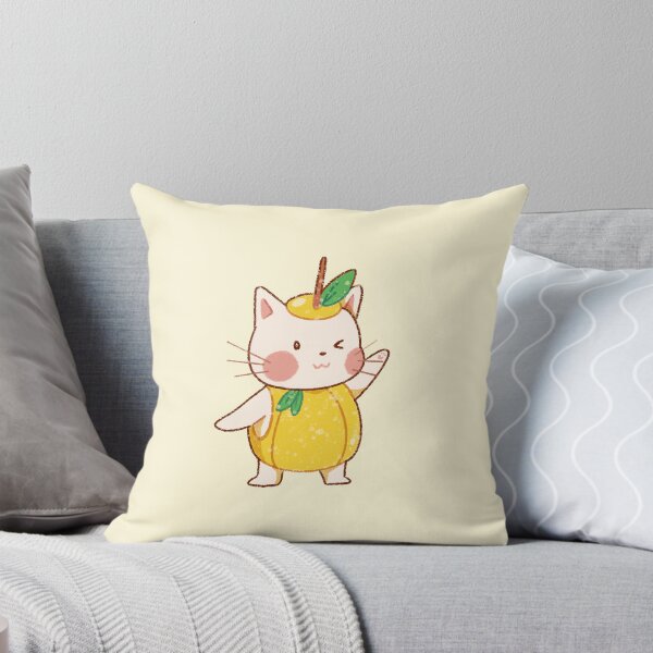 Item preview, Lemon Kitty, pegatina de gato designed and sold by blushpom.