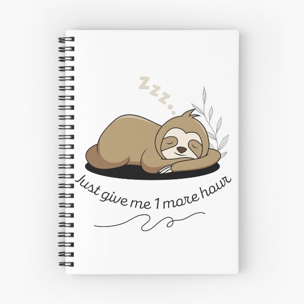 Item preview, Sloth, One more hour Sleep designed and sold by InnovativeGFX.