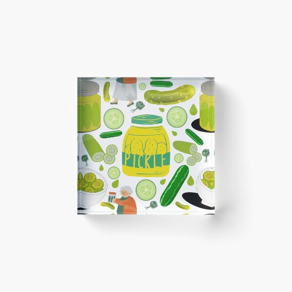 Item preview, Pickle Lovers Pattern designed and sold by GemmasGems.
