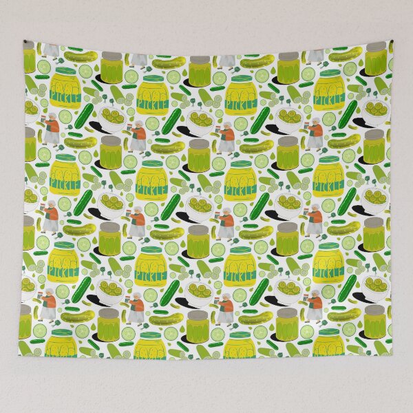 Item preview, Pickle Lovers Pattern designed and sold by GemmasGems.