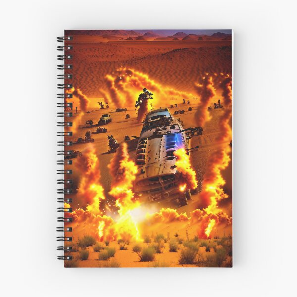 Item preview, A ravaged world of sand dunes and searing heat designed and sold by PixieDustAIArt.