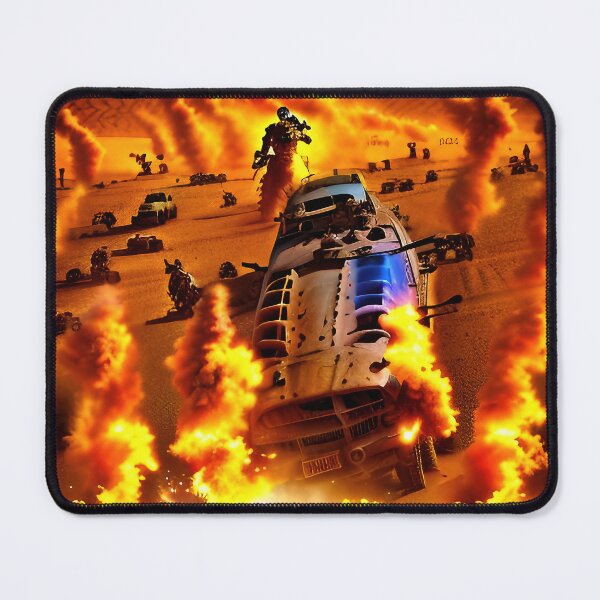 Item preview, A ravaged world of sand dunes and searing heat designed and sold by PixieDustAIArt.