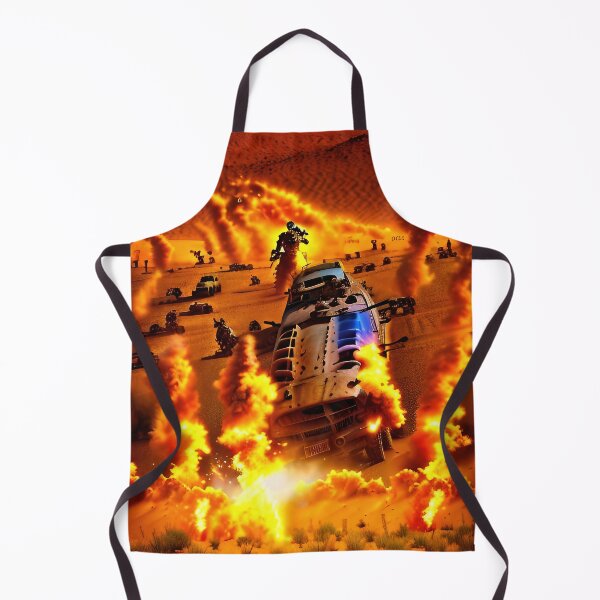Item preview, A ravaged world of sand dunes and searing heat designed and sold by PixieDustAIArt.