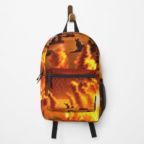 Item preview, A ravaged world of sand dunes and searing heat designed and sold by PixieDustAIArt.
