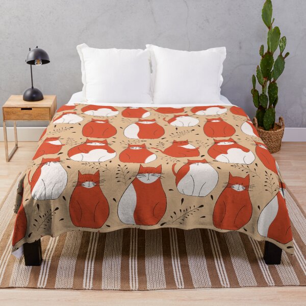 Item preview, Red-white cats designed and sold by JakoRila.