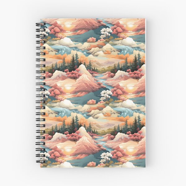 Item preview, Mountains and river designed and sold by MyrtaSB.