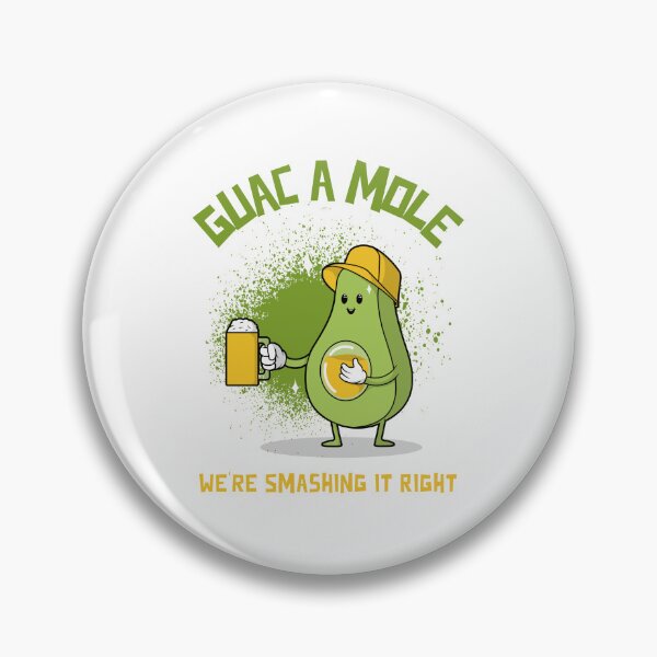 Item preview, Guac a mole - We're Smashing it Right - Funny Avacado Lover Addict Gift designed and sold by lildoodleshirts.