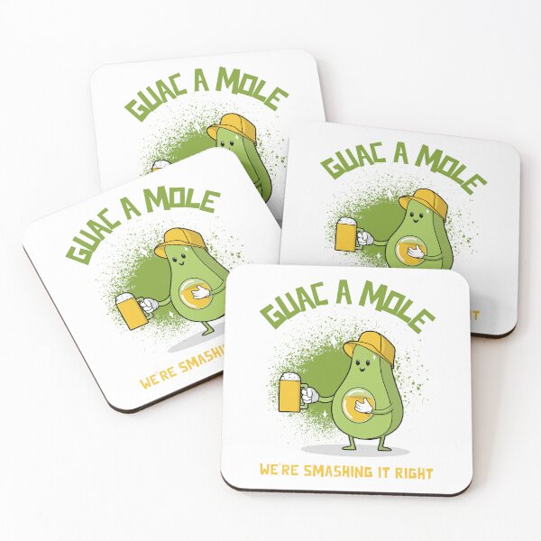 Item preview, Guac a mole - We're Smashing it Right - Funny Avacado Lover Addict Gift designed and sold by lildoodleshirts.