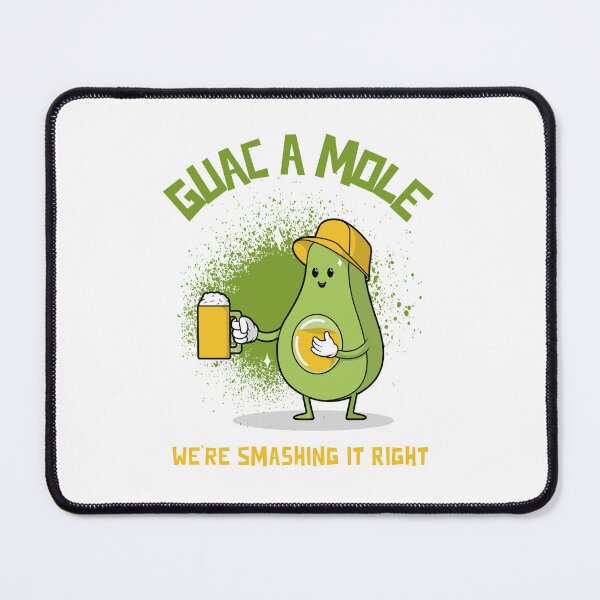 Item preview, Guac a mole - We're Smashing it Right - Funny Avacado Lover Addict Gift designed and sold by lildoodleshirts.