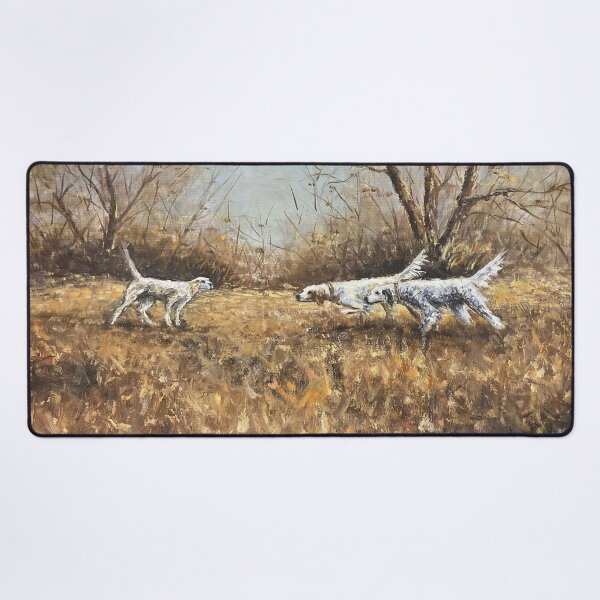 Item preview, Point Dog Prairie Landscape Painting designed and sold by GalleryDigitals.