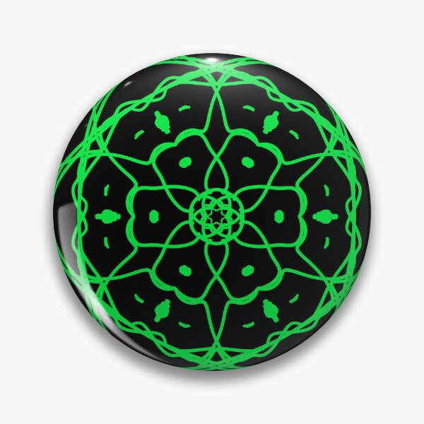 Item preview, Neon Mandala Green designed and sold by CatellaArs.