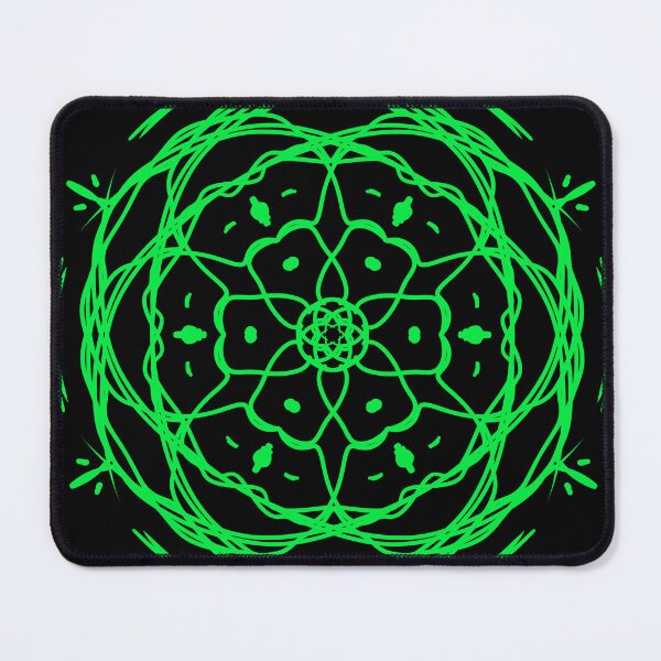 Item preview, Neon Mandala Green designed and sold by CatellaArs.