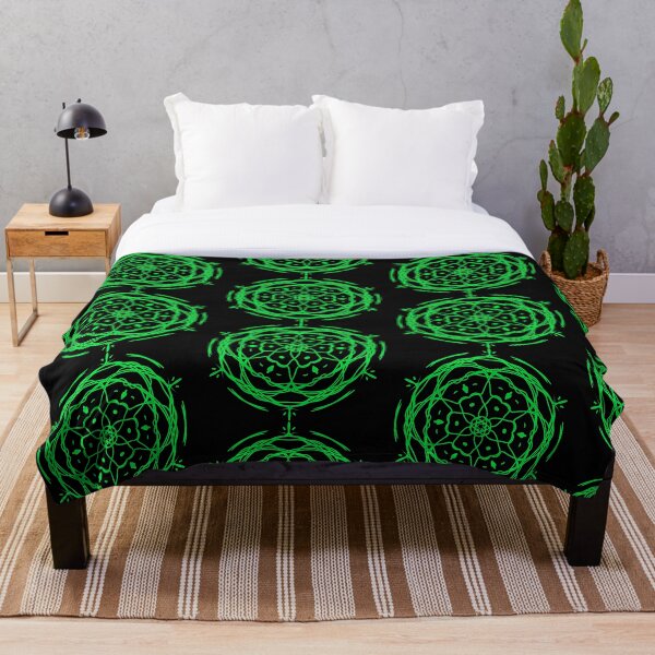 Artikelvorschau, Neon-Mandala-Grün entworfen und verkauft von CatellaArs.