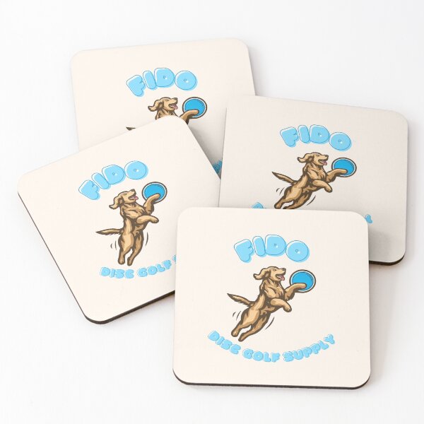 Item preview, FIDO Disc Golf Supply Logo (Blue) designed and sold by FIDO-DG-Supply.