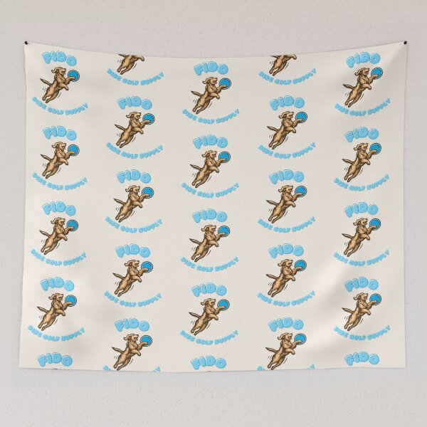 Item preview, FIDO Disc Golf Supply Logo (Blue) designed and sold by FIDO-DG-Supply.