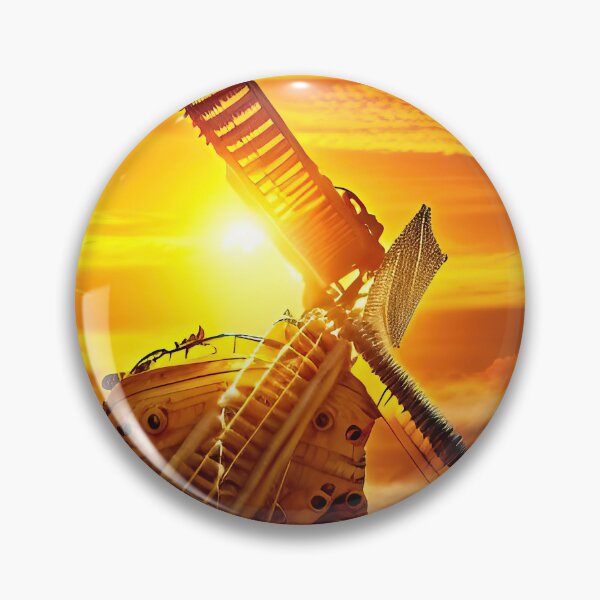 Item preview, A ravaged world of sand dunes and searing heat designed and sold by PixieDustAIArt.